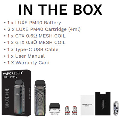 VAPORESSO | Luxe PM40 | Pod Kit