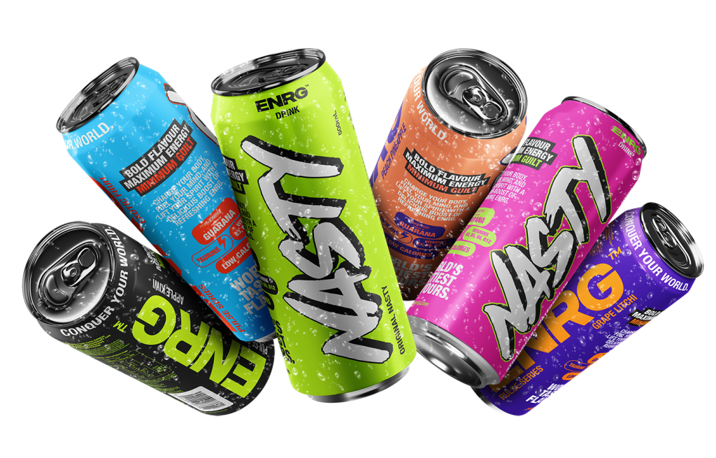 Nasty Energy drinks